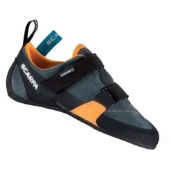 Scarpa Force V Climbing Shoe - Mangrove/papaya