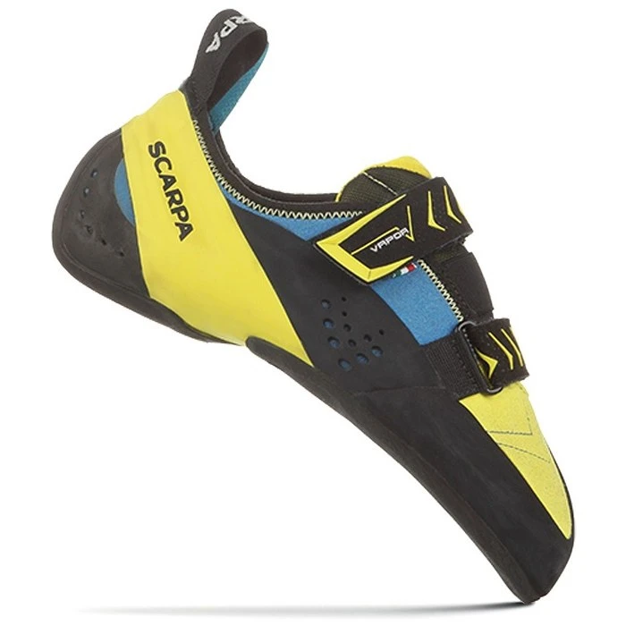 Scarpa Vapor V Climbing Shoe - Ocean/yellow - Image 2