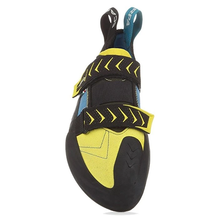 Scarpa Vapor V Climbing Shoe - Ocean/yellow - Image 3