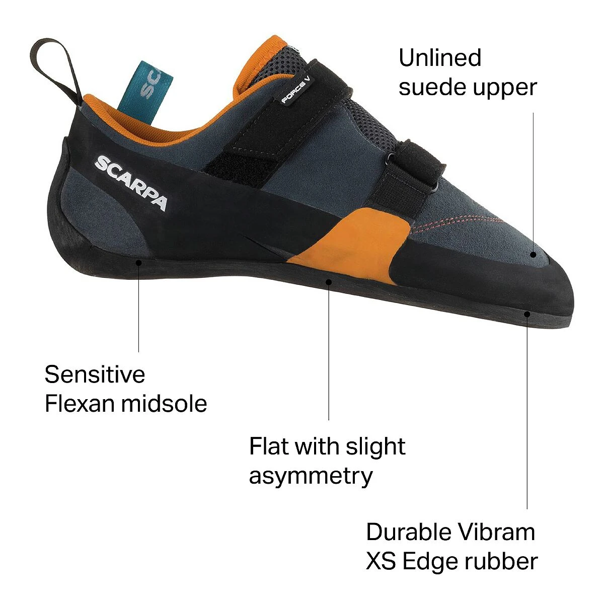 Scarpa Force V Climbing Shoe - Image 2