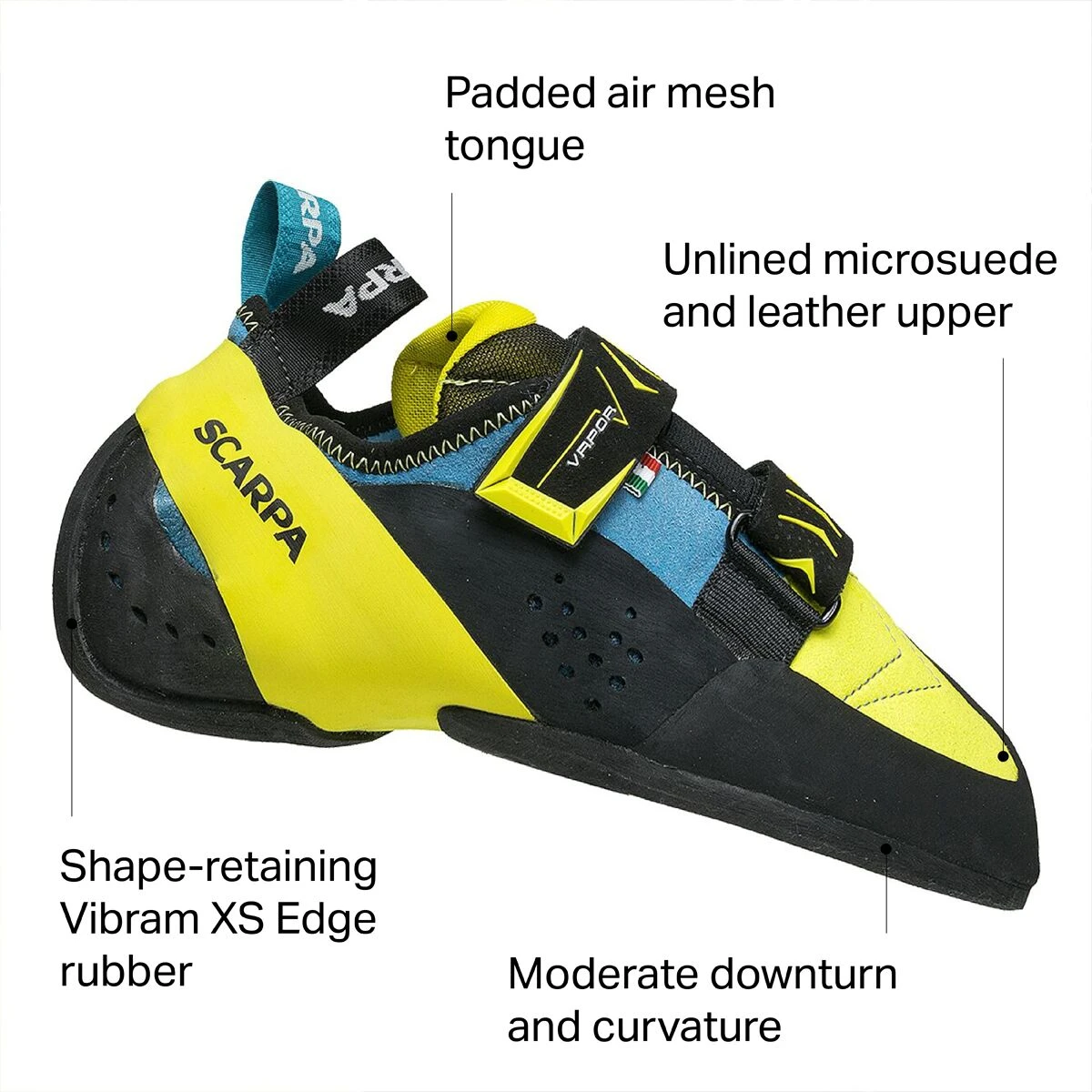 Scarpa Vapor V Climbing Shoe - Image 2