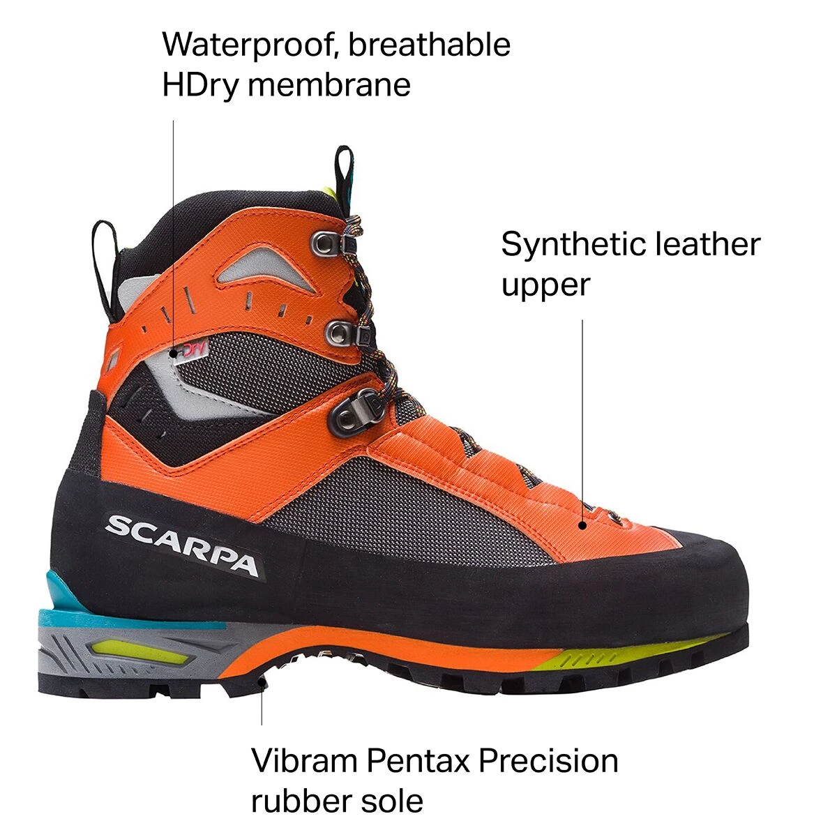 Scarpa Charmoz Mountaineering Boot - Men's - Image 7