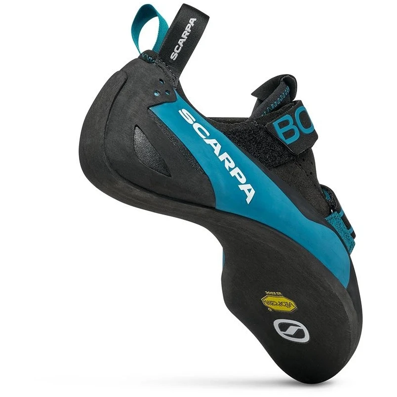 Scarpa Boostic Climbing Shoes - Black/azure - Image 6