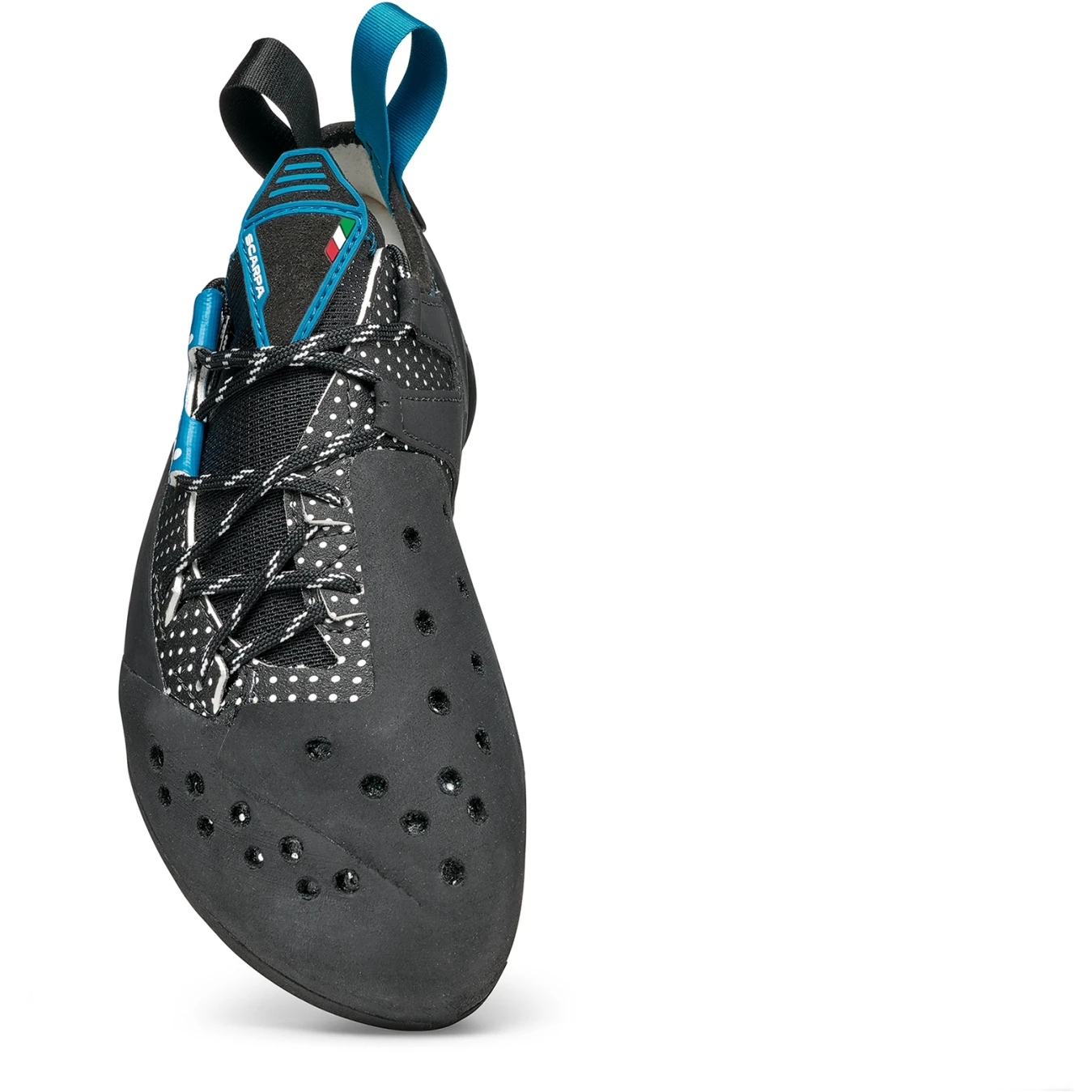 Scarpa Chimera Climbing Shoe - Black/azure - Image 2
