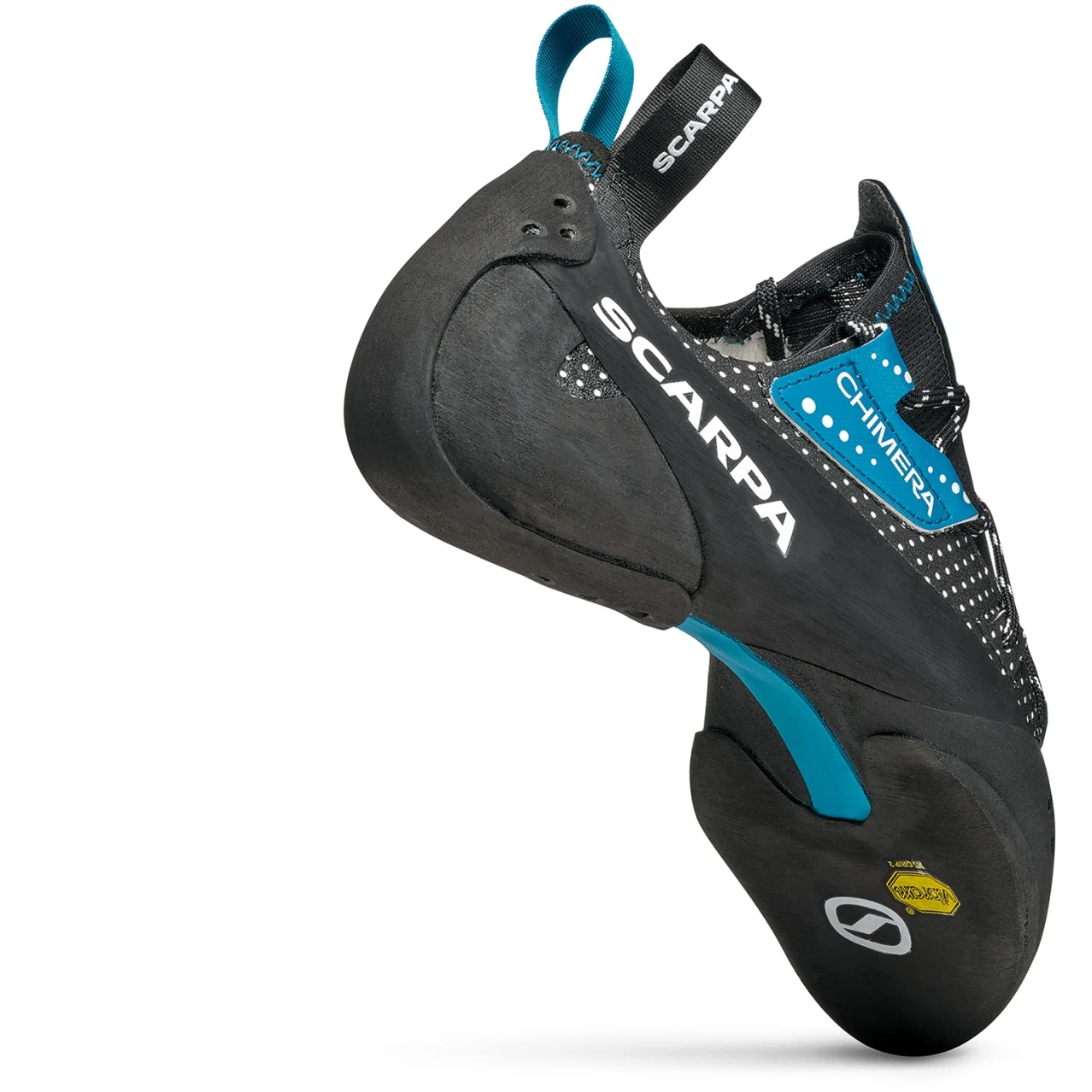 Scarpa Chimera Climbing Shoe - Black/azure - Image 4