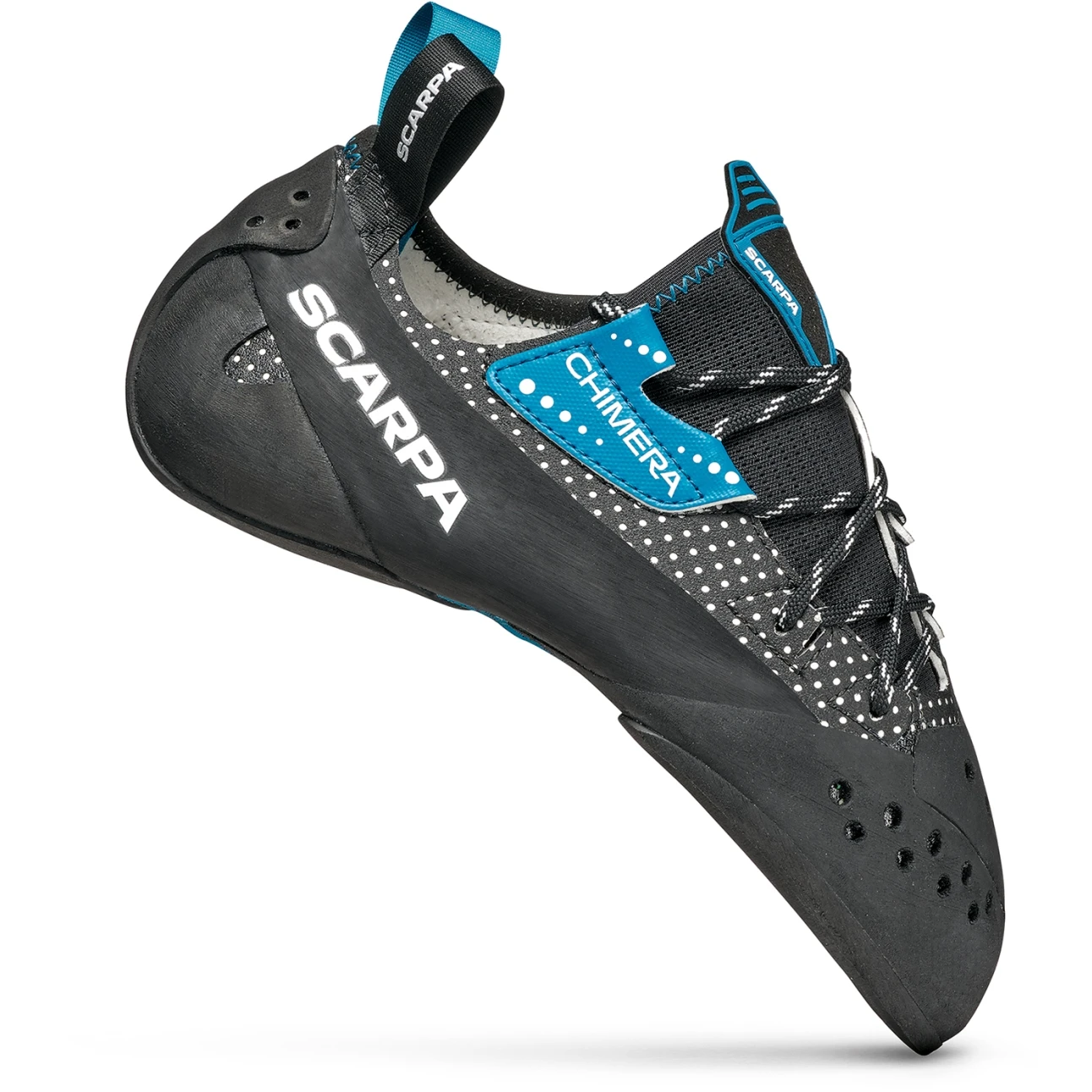 Scarpa Chimera Climbing Shoe - Black/azure - Image 3