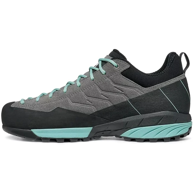 Scarpa Mescalito GTX Women's Shoes - Midgray/aqua - Image 6