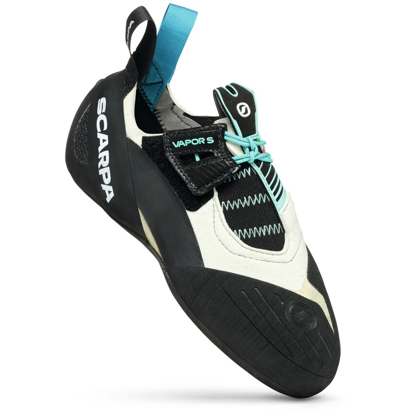 Scarpa Vapor S Women Climbing Shoe - Dust Gray/aqua