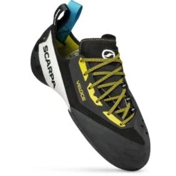 Scarpa Veloce Lace Climbing Shoe - Black/yellow
