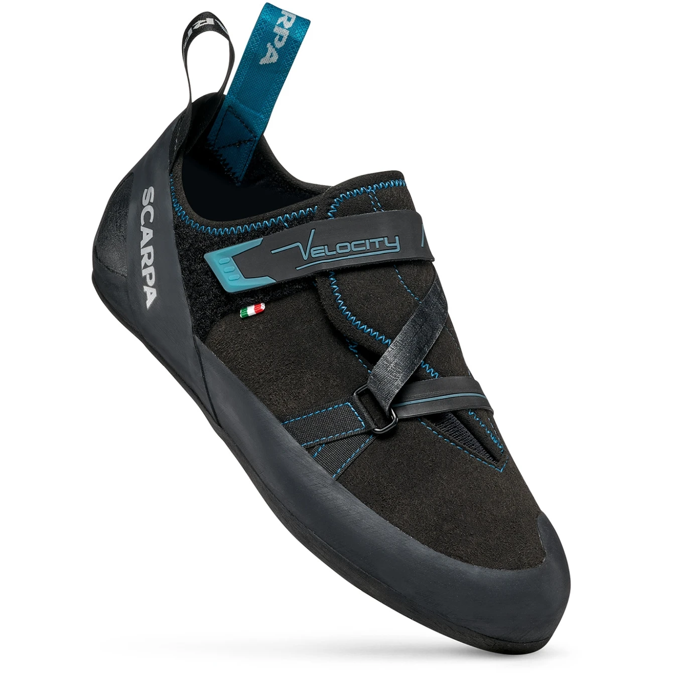 Scarpa Velocity Climbing Shoes - Black/ottanio - Image 3
