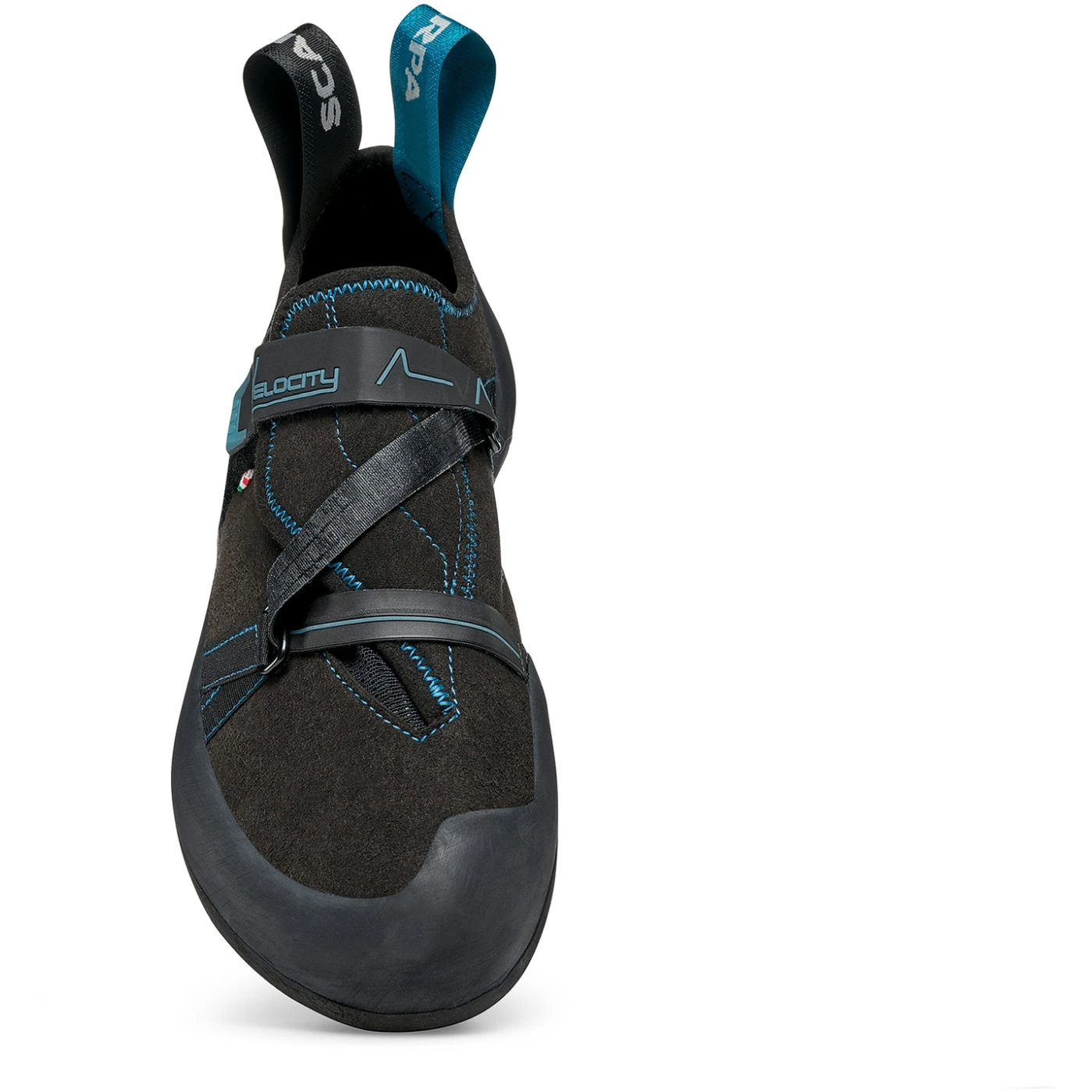Scarpa Velocity Climbing Shoes - Black/ottanio - Image 2